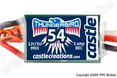 Castle - Thunder Bird 54 - Brushless Sport Flugregler - 2-3S - 54A - Bec CC-010-0053-00