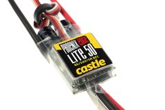 Castle - Phoenix Edge Lite 50 - Hochleistungs Brushless Flug und Heli Regler - Leichte Ausführung - Datenspeicher - Telemetrie fähig - Aux. Kabel - 2