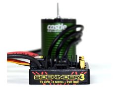 Castle - SV3 WATERPROOF 1:10TH 12V ESC 1406-4600 SENSORED COMBO CC-010-0115-05