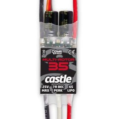 Castle - Multi-Rotor 35 - Brushless Multi-Rotor Regler - 2-6S - 35A - SBec CC-010-0138-00