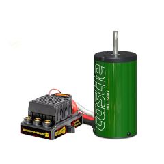 Castle - Sidewinder 8th - Combo - 1-8 Sport Brushless Car Regler mit 1515-2200 Sensorless Motor CC-010-0139-00