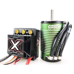 Castle - Mamba Monster X - Combo - 1-8 Extreme Brushless Car Regler mit 1512-2650 Sensored Motor CC-010-0145-04