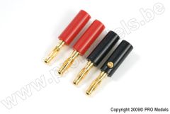 Fusion - Banana Plugs - 4mm Gold FS-BAN04/02