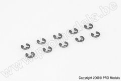 G-Force RC - E-clips - 1,2mm - Federstahl - 10 St GF-0158-001