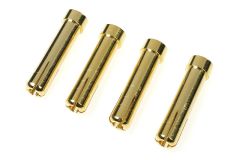 G-Force RC - Steckverbinder - 4.0 Buchse to 5.0mm Stecker - Goldkontakten Adapter - 4 St GF-1000-016