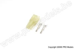 G-Force RC - Steckverbinder - Mini Tamiya - Goldkontakten - Stecker - 2 Paare GF-1009-002