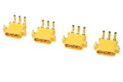 G-Force RC - Connector - MR-30PW 3-Polig - Goldkontakten - Stecker - 4 St GF-1086-002