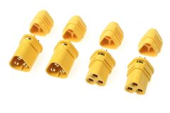 G-Force RC - Connector - MT-30 3-Polig - Goldkontakten - Stecker + Buchse - 2 Paare GF-1090-001