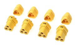 G-Force RC - Connector - MT-30 3-Polig - Goldkontakten - Buchse - 4 St GF-1090-003