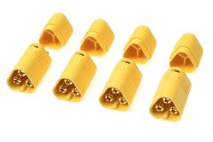 G-Force RC - Connector - MT-60 3-Polig - Goldkontakten - Stecker - 4 St GF-1091-002