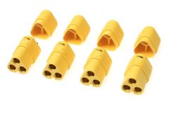 G-Force RC - Connector - MT-60 3-Polig - Goldkontakten - Buchse - 4 St GF-1091-003