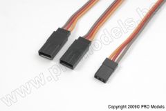 G-Force RC - Servo V-Kabel - JR/Hitec - 22AWG / 60 Stränge - 30cm - 1 St GF-1101-021