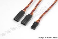 G-Force RC - Servo V-Kabel - Verdrillt - JR/Hitec - 22AWG / 60 Stränge - 15cm - 1 St GF-1111-020