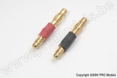 G-Force RC - Adapter - 3.5mm Goldstecker > 4.0mm Goldstecker - 1 Paar GF-1300-121