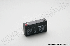 BLEIBATTERIE 6V 1,2A L06012