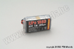 LI-PO POWERPACK 7,4V 1000MAH LP121100