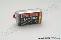 LI-PO POWERPACK 7,4V 1500MAH LP121150