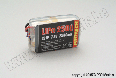 LI-PO POWERPACK 7,4V 2500MAH LP121250