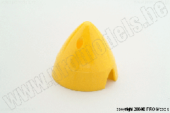 Protech RC - Spinner 63 mm Yellow, 1 Pc MA127.G