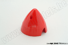 Protech RC - Spinner 63 mm Red, 1 Pc MA127.R