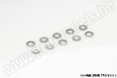 Protech RC - Shim Ring 4X8X0.5mm 10Pc MA2285