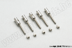 Protech RC - Threaded Coupler M2, 5 Pcs MA486.1