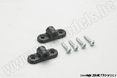 NYLON THREADED BLOCK M4, 2 PCS MA730