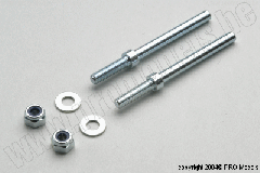 FAHRGESTELLACHSE 4MM, 2 STK MA780