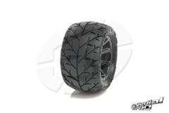 Medial Pro - Tyre set pre-mounted Velocity 2.2, White rims fits REVO 1/16 series MP-5130