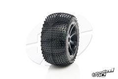 Medial Pro - Tyre set pre-mounted Viper 4.0, White rims 17mm Hex, fits SUMMIT, REVO + MAXX series MP-5820