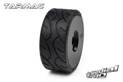 Medial Pro - Racing Reifen und Felgen verklebt - Tarmac - M3 Soft - Buggy 1/8 - 17mm Sechskant - Weisse Felgen MP-6485-M3