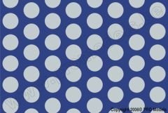 Oracover - Fun 1 (16mm Dots) Blue Fluorescent + Silver ( Length : Roll 10m , Width : 60cm ) OR-41-051-091-010