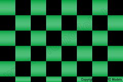 Oracover - Fun 3 (25mm Square) Pearl Green + Black ( Length : Roll 10m , Width : 60cm ) OR-43-047-071-010