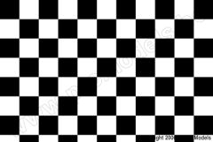 Oracover - Orastick - Fun 4 (12,5mm Square) White + Black ( Length : Roll 10m , Width : 60cm ) OR-48-010-071-010