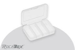 Rocabox - Sortimentskiste - RA-0907-02-04 - Transparent - 4 Fächer RA-0907-02-04