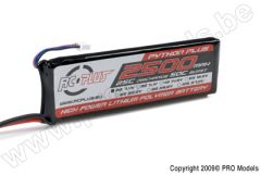 RC Plus - Li-Po Akku - Python Plus 25-30C - 2500 mAh - 2S1P - 7,4V - Deans Stecker RC-A25-2500-2S1P