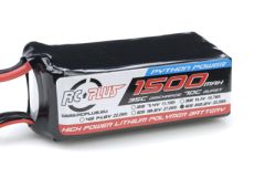 RC Plus - Python Power 35C 1500 Mah 6S1P 22,2V LiPo Batterypack, Deans Conn. RC-A35-1500-6S1P