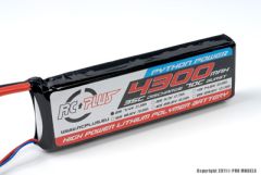 RC Plus - Li-Po Akku - Python Power 35C - 4300 mAh - 2S1P - 7,4V - Deans Stecker RC-A35-4300-2S1P