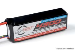 RC Plus - Li-Po Akku - Python Power 35C - 4300 mAh - 4S1P - 14,8V - Deans Stecker RC-A35-4300-4S1P