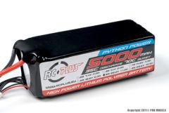 RC Plus - Li-Po Akku - Python Power 35C - 5000 mAh - 6S1P - 22,2V - Deans Stecker RC-A35-5000-6S1P