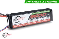 RC Plus - Li-Po Akku - Python X-Treme 55C - 3600 mAh - 3S1P - 11,1V - Deans Stecker RC-A50-3600-3S1P