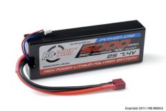 RC Plus - Python Plus Car 35C 5000 Mah 2S 7,4V Hard Case, T-Plug RC-PPC35-5000-2SD