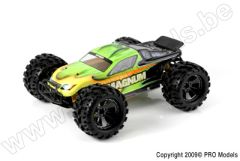 MAGNUM 1/8 EP BRUSHLESS MONSTER TRUCK RTR (incl: 2 channel 2.4Ghz pistol grip radio, 5kg steering servo, brushless motor, 60A programmable ESC) RVB-E0