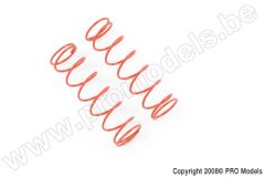 Ishima Racing - Shock Spring Rear 1.5mm (Red) RVB-S023