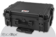 Rocabox - Universal Trolley Koffer - Wasserdicht IP67 - Schwarz - RW-5035-19-BFTR - Würfelschaumeinlagen RW-5035-19-BFTR