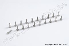 Protech RC - Screw Set For Main Frame Set (M1.7 X 6) 20 Pcs Zoom 450 Ep/Gp T0502.022