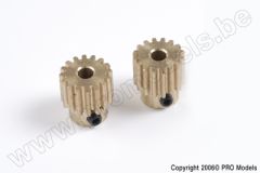 Protech RC - Motor Gear Zoom 450 15T 2Pcs T0502.236