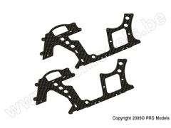 Protech RC - Carbon Lower Frame Set Zoom 450 Gp T0503.205