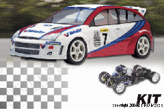 NML TECH 4 WD FORD FOCUS WRC T0660