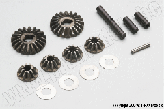 Protech RC - Diff Gear Set Steel T0683.100